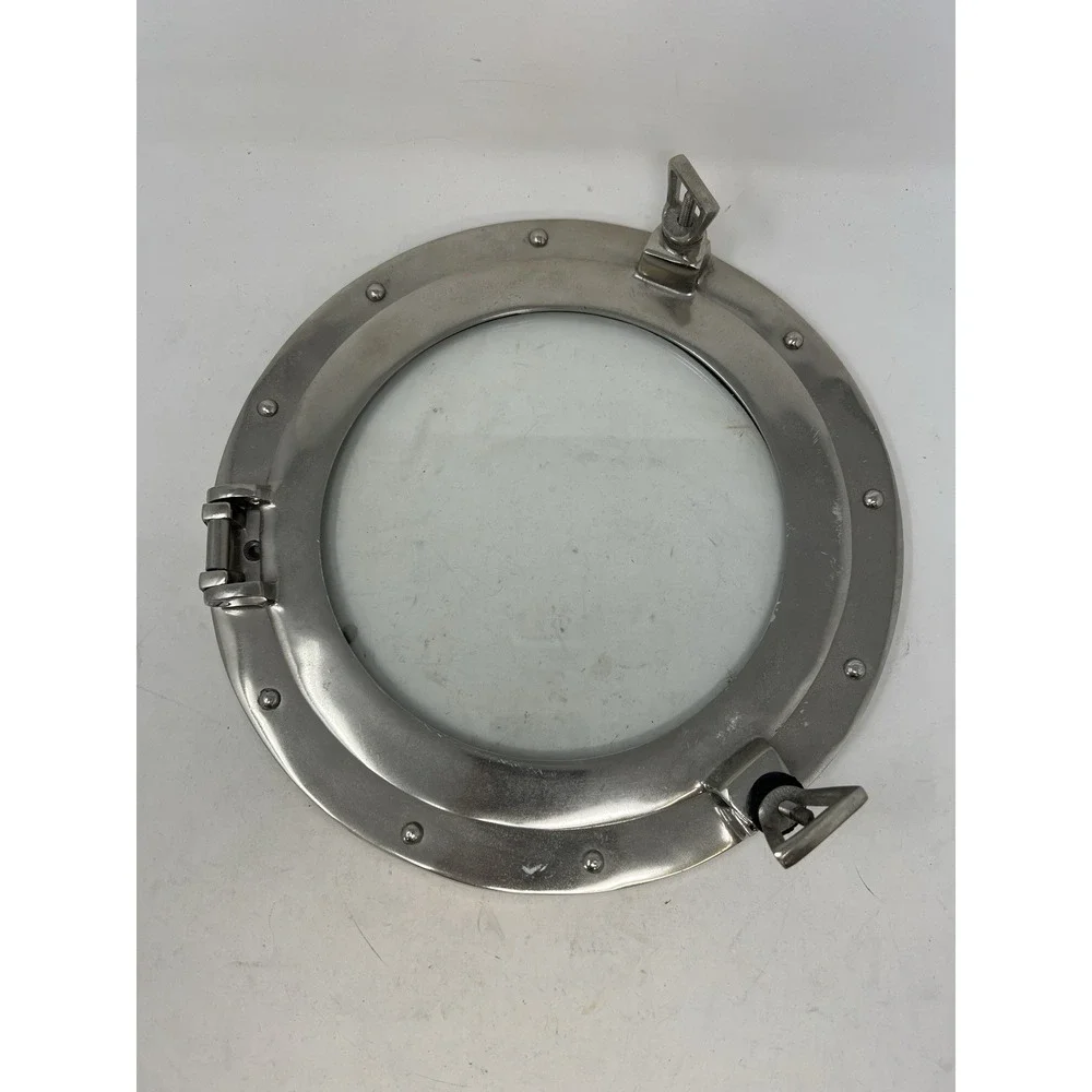 Nautical Antique Brass Porthole 12 inch Ship Boat‎ Window & Wall Porthole Decor